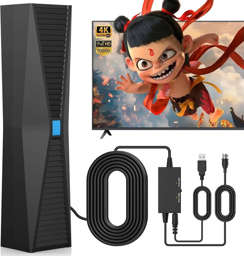 2025 Antenna For Smart TV For Local Channels,TV Antenna Indoor For Long Range
